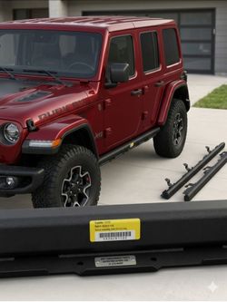 NEW JEEP ROCK RAILS 100% ORIGINAL - 4 DOOR WRANGLER 18-26