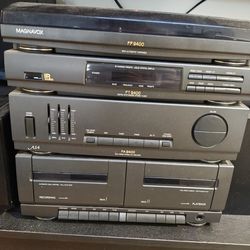 Magnavox Turntable Stereo Cassette System Remote