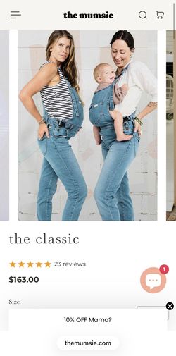 Mumsie Baby Carrier Overalls