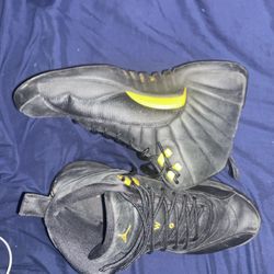 Black And Gold Jordan 12