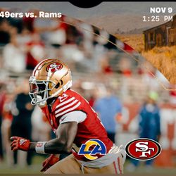 NFL tickets 49ers VS Rams