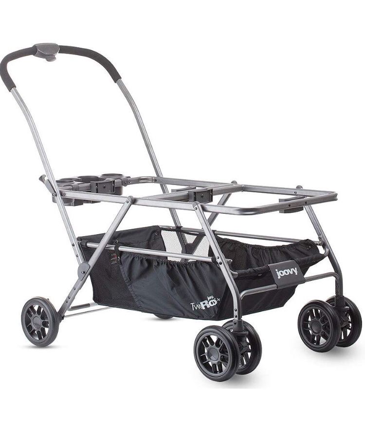 Joovy Twin Roo+ stroller and adaptors
