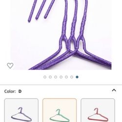 Coded hangers 