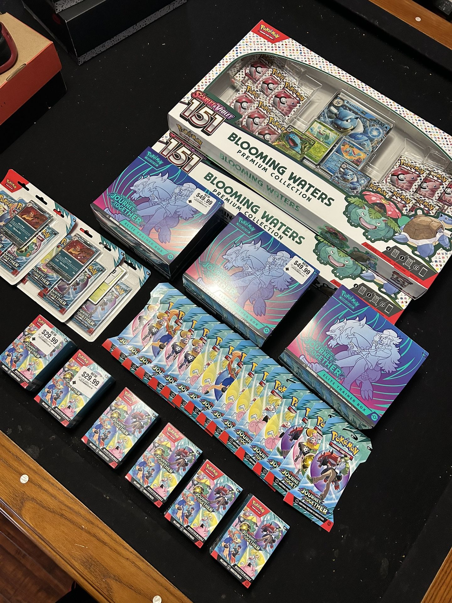 Pokemon Journey Together & Blooming Waters Lot