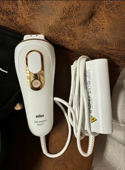 Braun - Pro5 PL5147 IPL Hair Removal Kit for Men & Women - White-Gold
