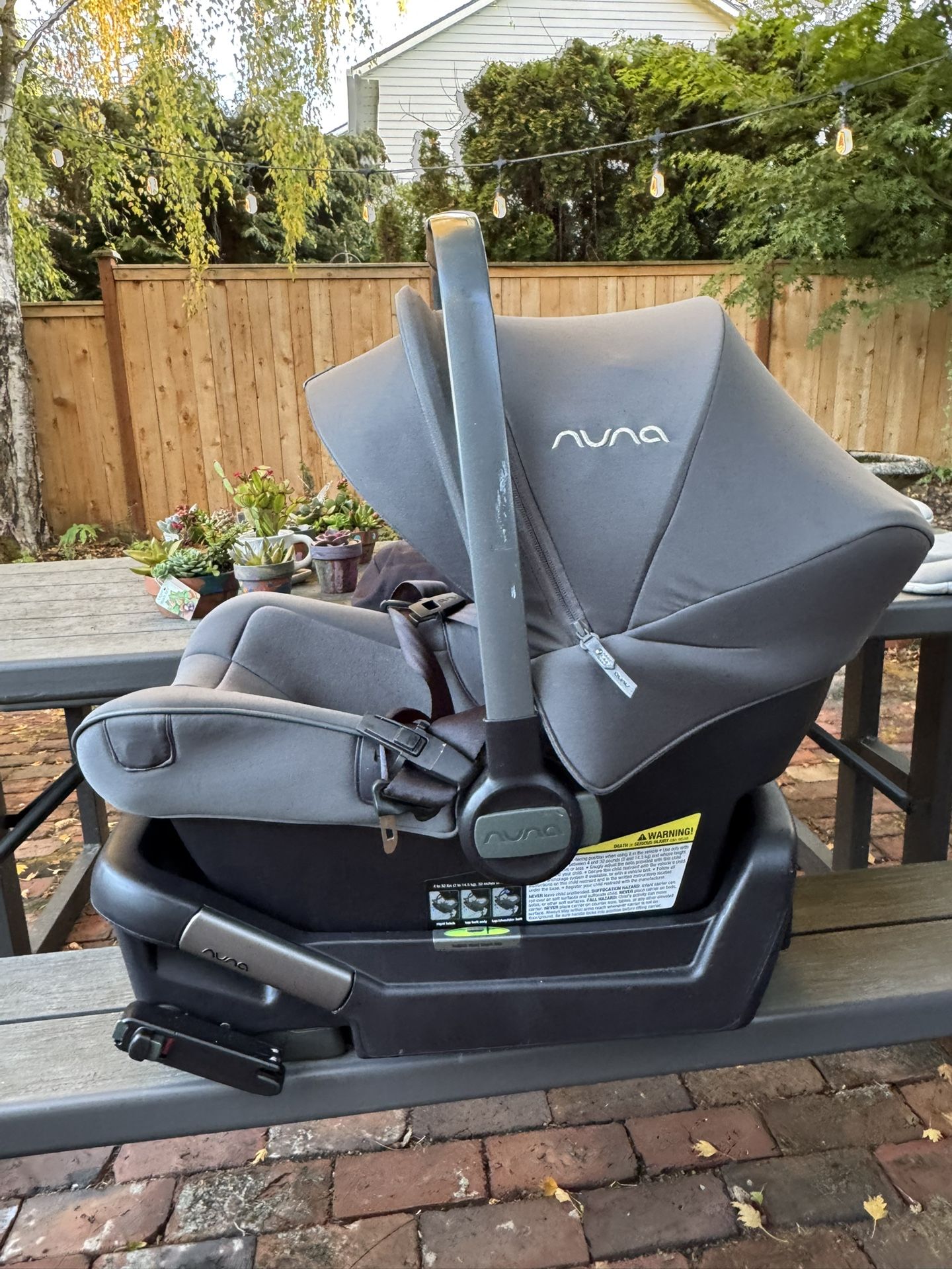 Nuna Pipa Lite LX Infant Car Seat & Base