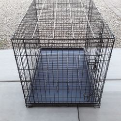 Pets Crate 42 L X 28 W X 30 H Inches Two Doors 