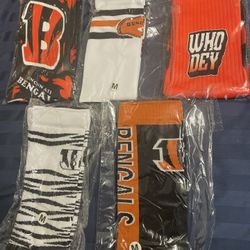 Cincinnati Bengals socks $10each 
