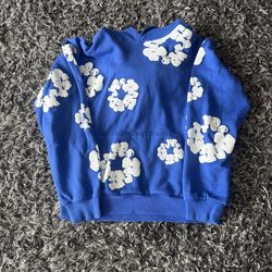Denim Tears Royal Blue Hoodie