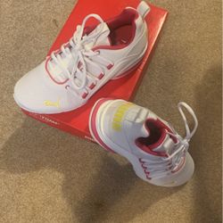 Women’s puma Axelion Mesh jr Sneakers Gym Shoes Brand New 