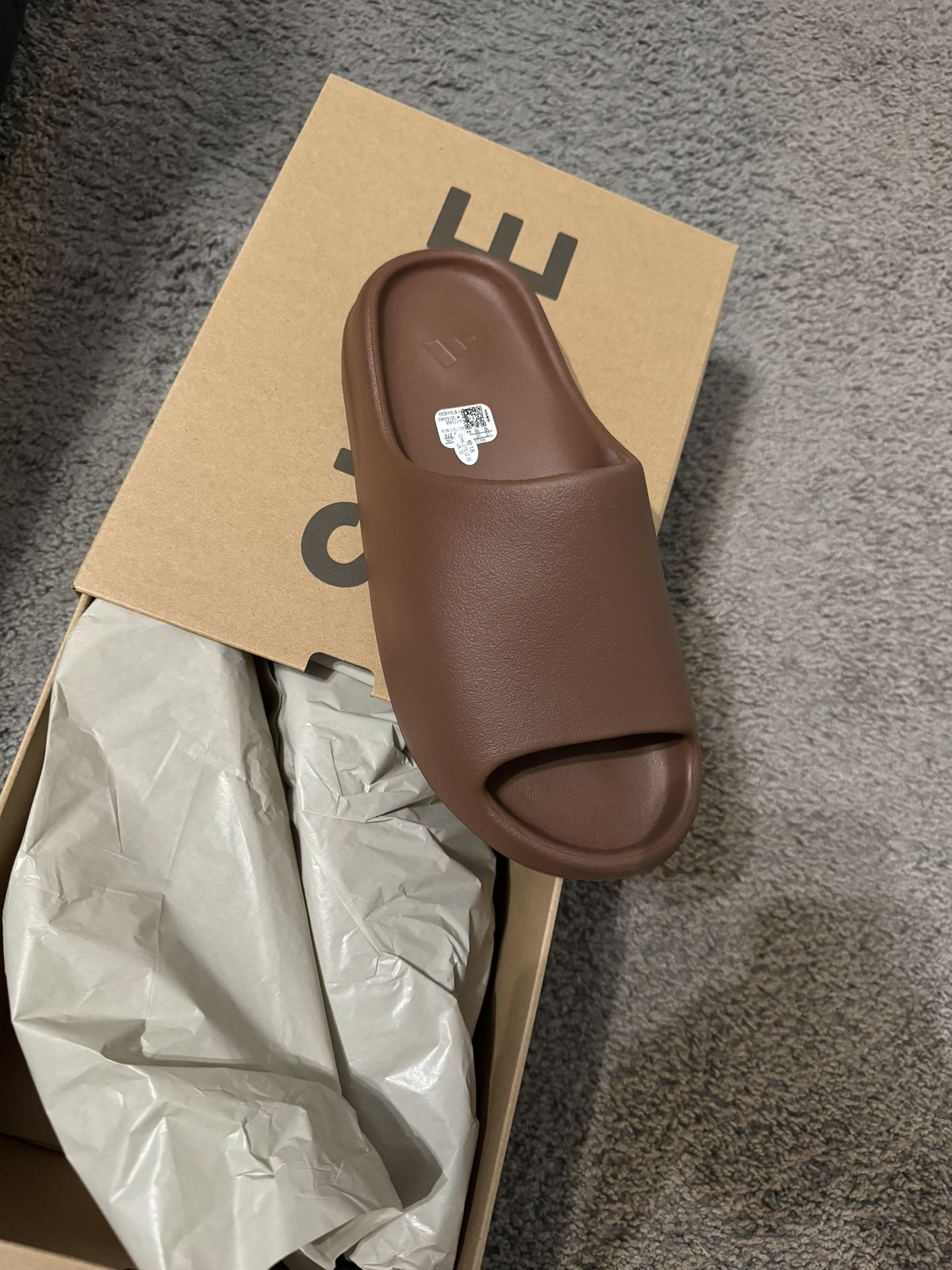 100% Authentic Flax Yeezy Slide