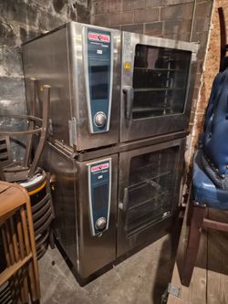 Rational Double Deck 6 Pan Full-Size Electric Combi Oven - 208/240V, 3 Phase WORKS