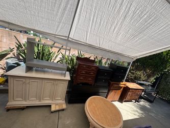 Furniture Dressers, nightstands, table, shelf