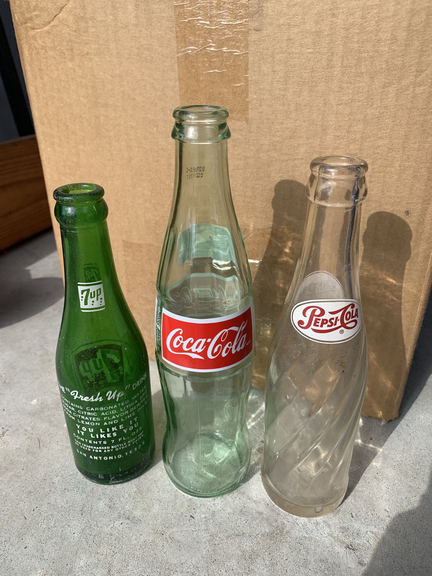 Vintage Glass bottles