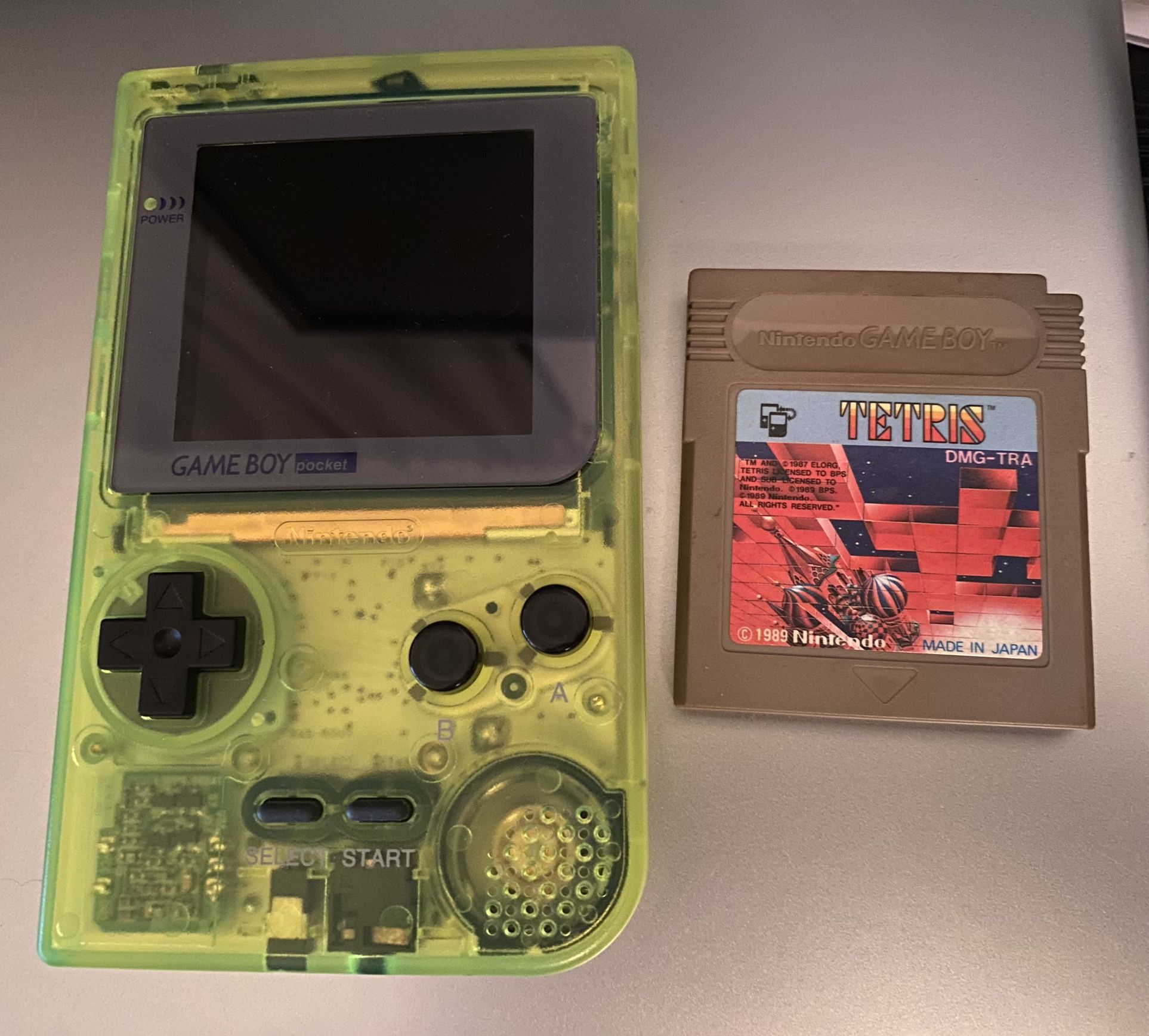 Gameboy Pocket - Backlit Screen & New Shell
