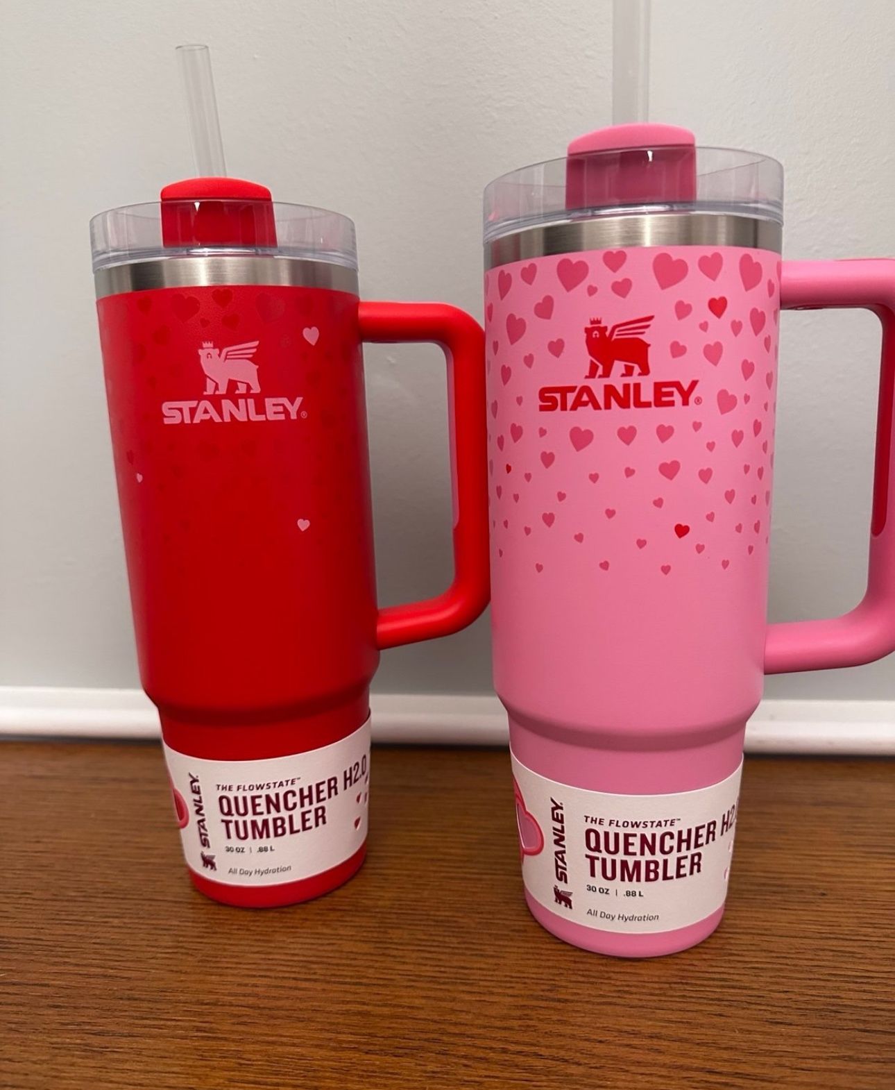 Stanley Target 30 oz Ruby & Sweet Hearts Valentine Tumbler SOLD INDIVIDUALLY