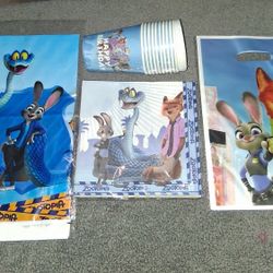 Zootopia Party Supplies 