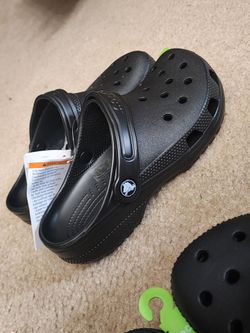 PRICE FIRM m6/w8 Black CROCS