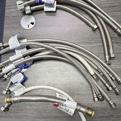 Toilet and Faucet Supply Lines 