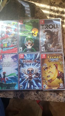 Nintendo Switch Games (see description for pricing details)