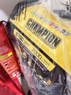 Champion 8750 Watt Generator 
