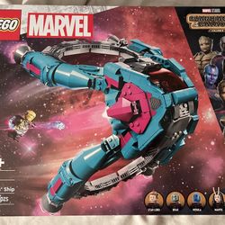 LEGO Marvel 2023 76255 The New Guardians' Ship Set With Instructions Minifigures Box