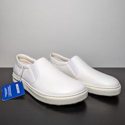 Birkenstock QO 400 Leather Oswego Shoes White Sz 42 Mens Sz 11