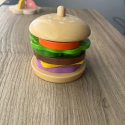 Burger Puzzle Toy