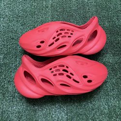 Adidas Yeezy Vermillion Foam Runner size 10 USED But Clean