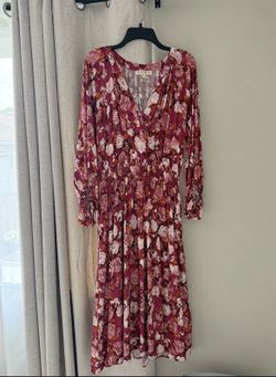 Floral dress size L