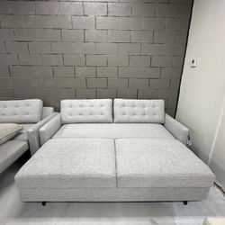 Thomasville Ella Convertible Sleeper Sofa – Open Box