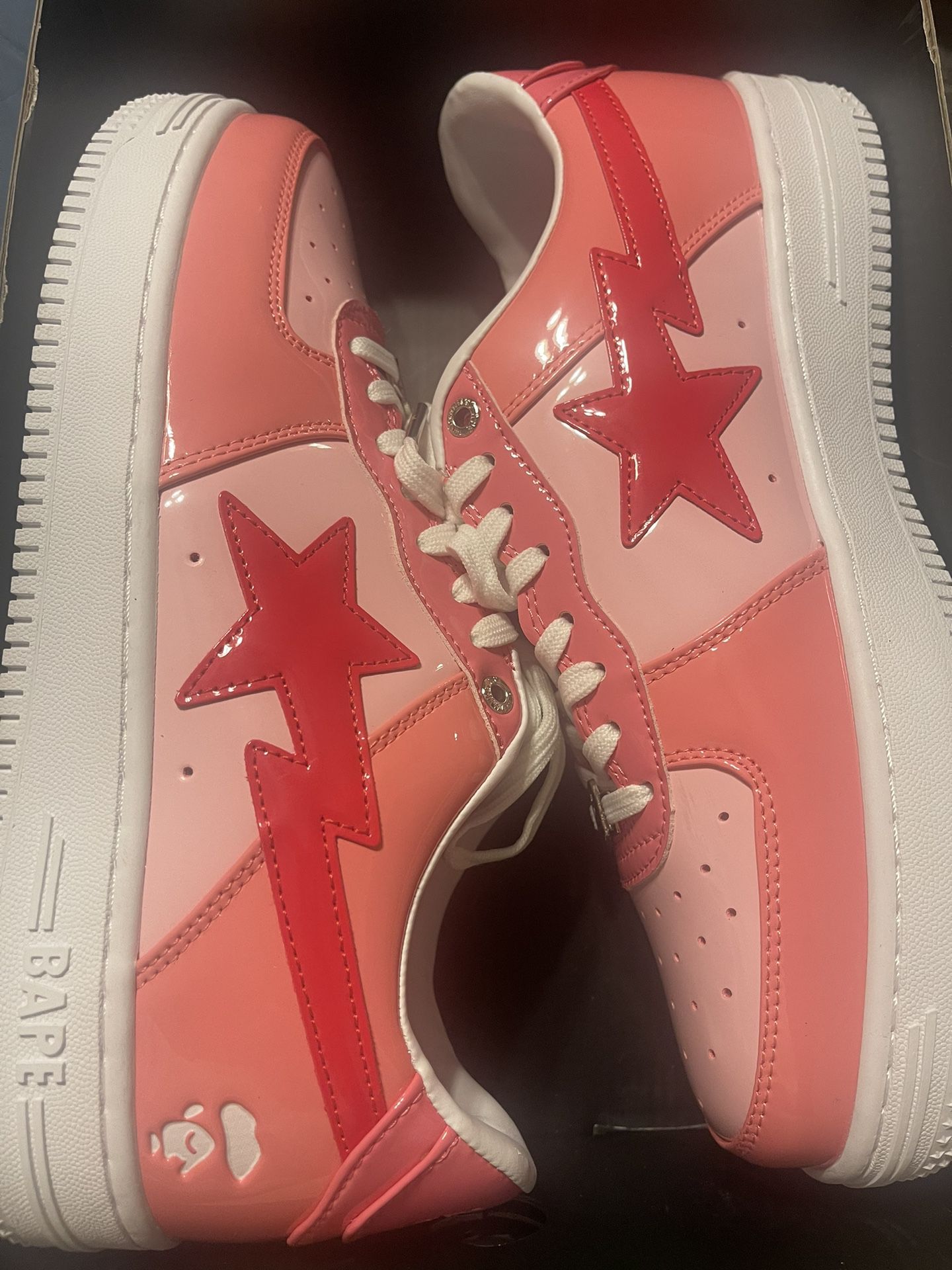 Bapestas Shoes Pink 
