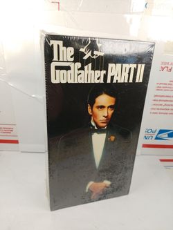 1986 The Godfather Part II VHS 2-Tape NEW SEALED Paramount
