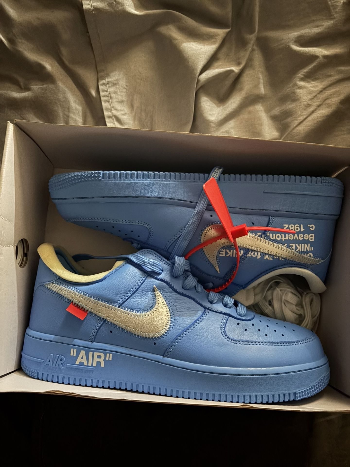 Nike Air Force 1 Low Off-White MCA University Blue