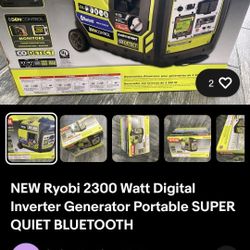 Ryobi Generator (Bluetooth)