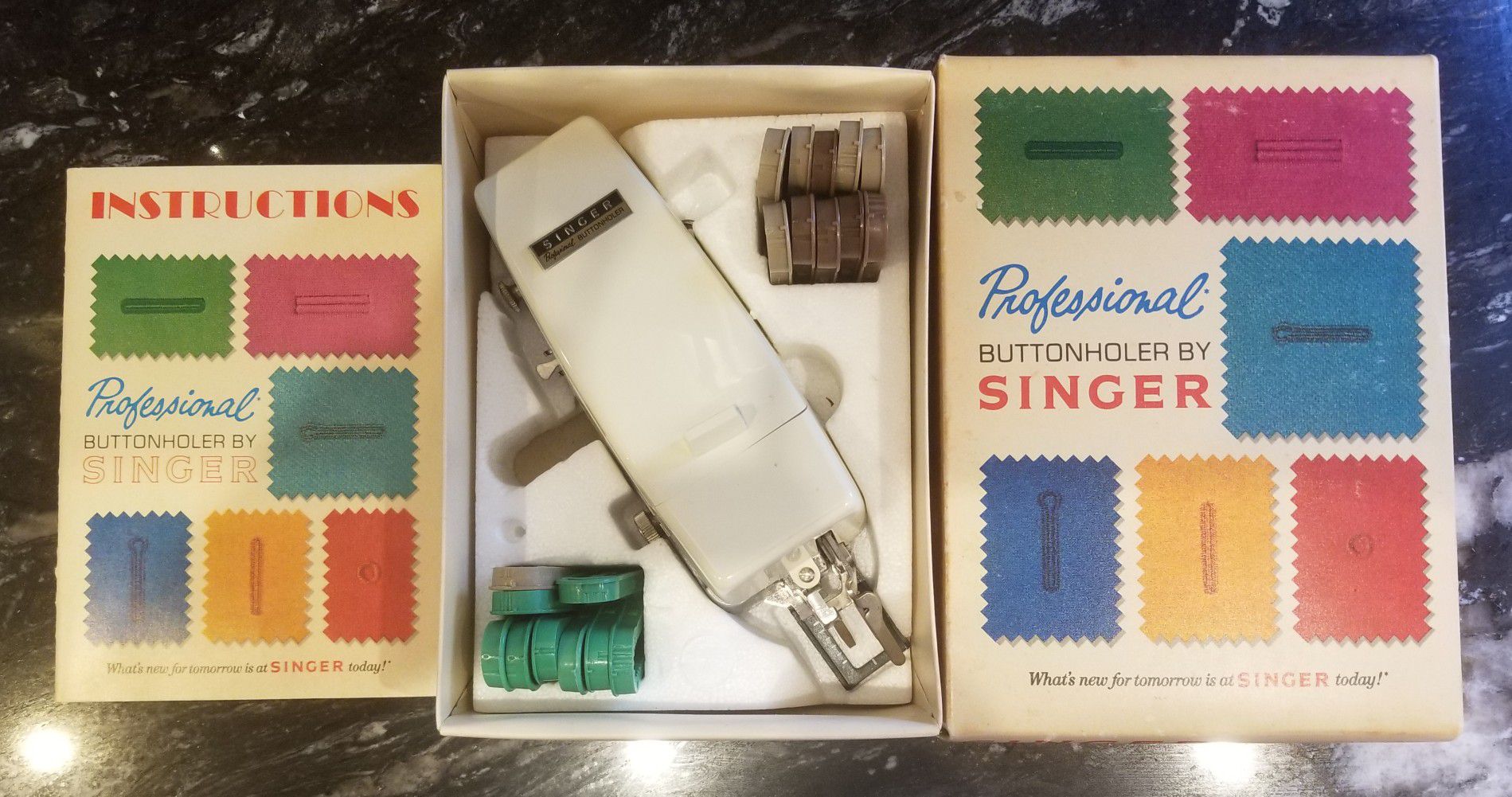 Vintage Singer Professional Buttonholer