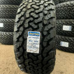 LT 33 1250 20 Maxtrek Hill Tracker AT New Tires 