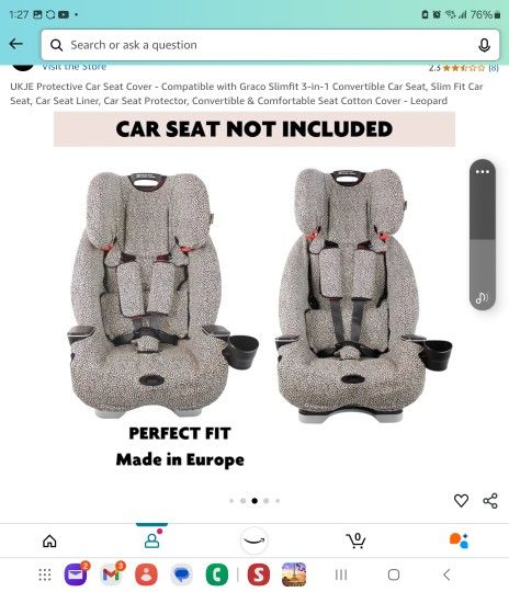 Car Seat Cover For Graco