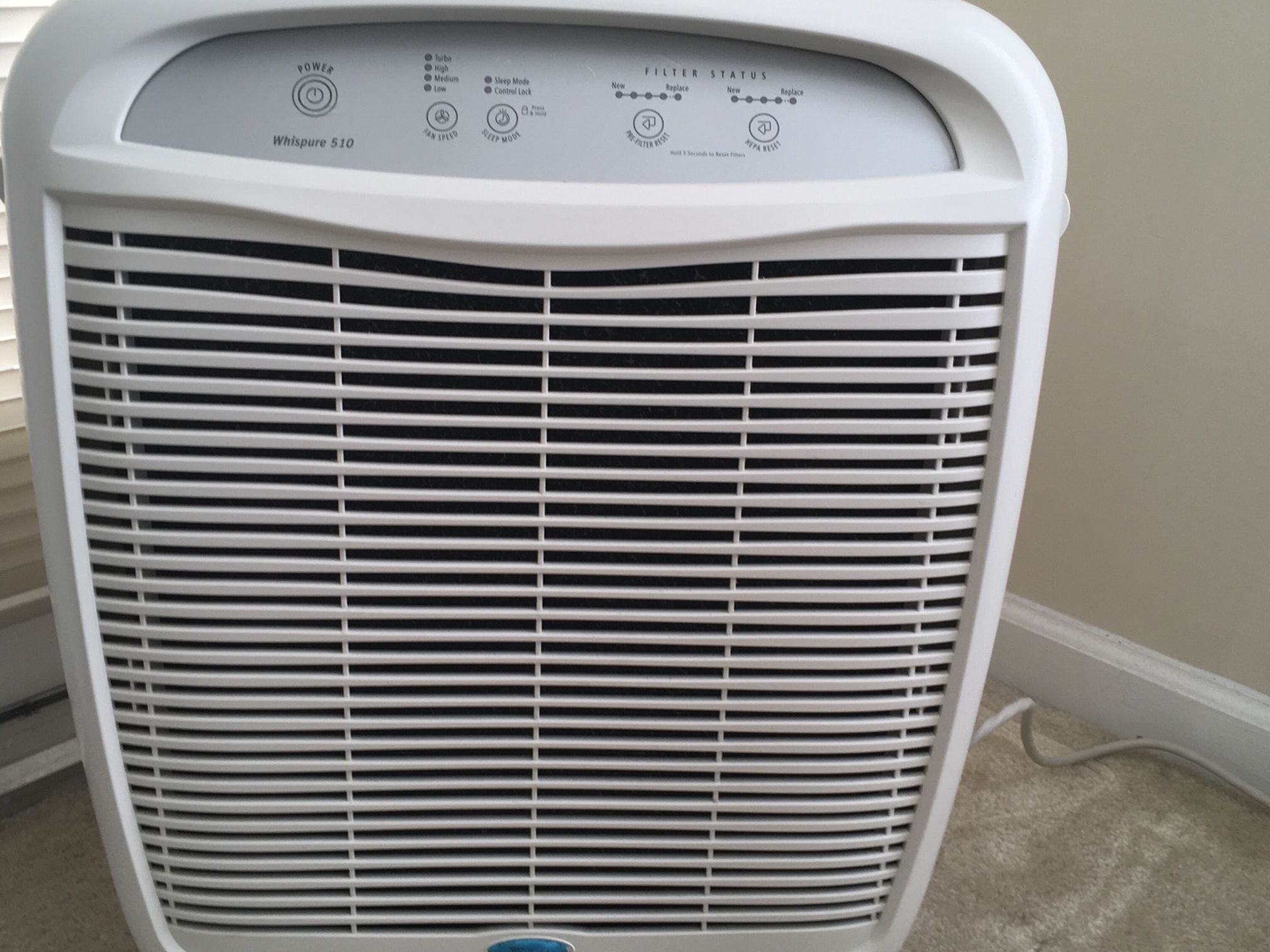 Whirlpool Air Purifier, Model: Whispure 5 $120