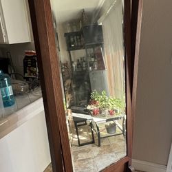 Antique Floor Mirror