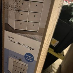 Delta Children Changing Table with  Bins