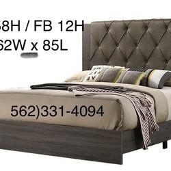 New Queen Size Bed W/New Mattress & Boxspring 
