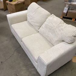 70" Corduroy Modern Loveseat Sofa Couch