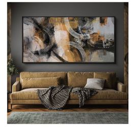 Large Canvas Abstract Wall Art