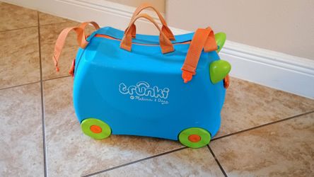 Trunki Ride-On Kids Suitcase | Tow-Along Toddler Luggage
