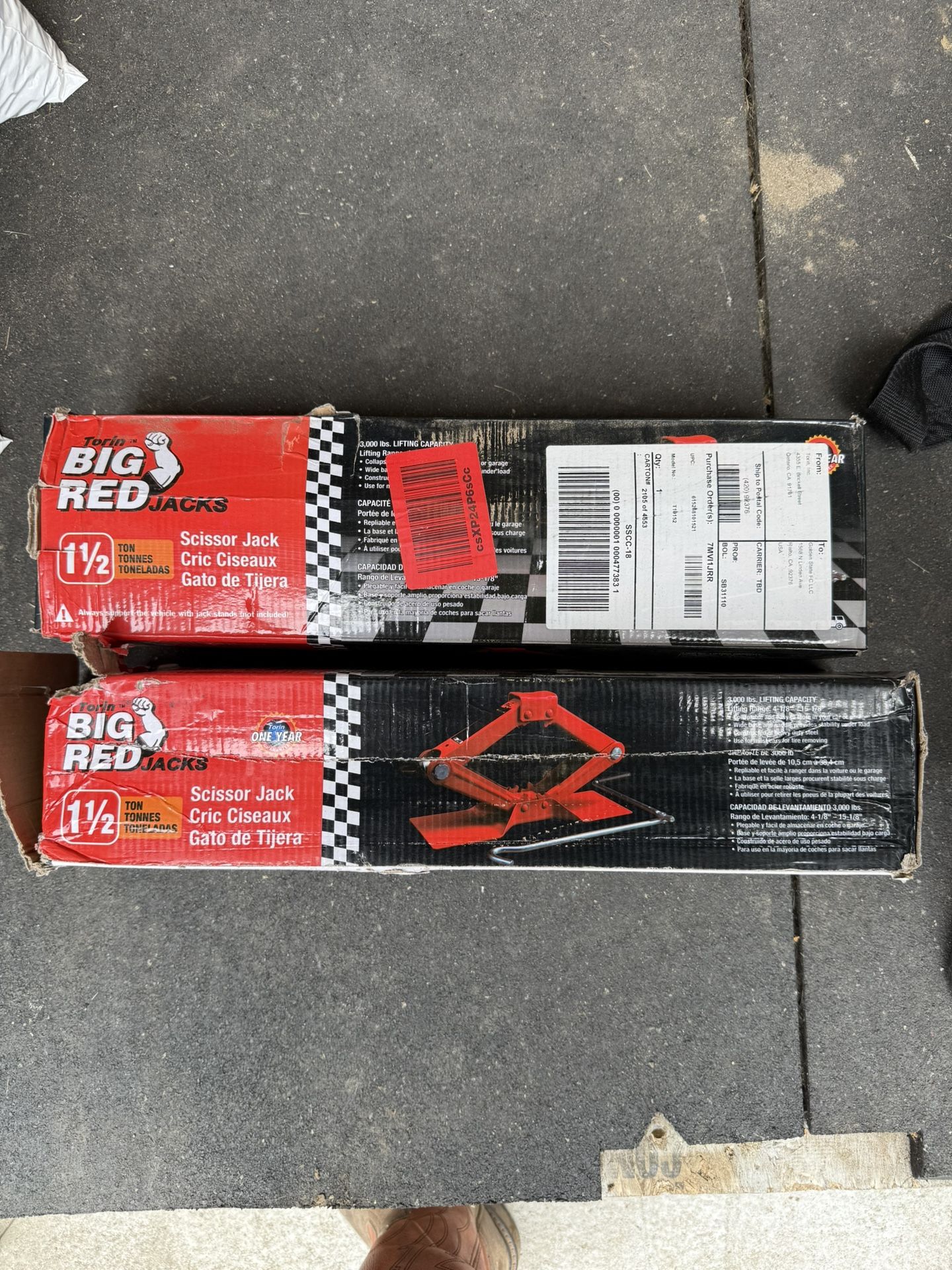 Scissor Jacks