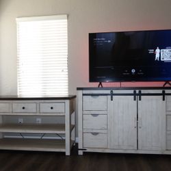 Tv Stand And Side Table For Sale