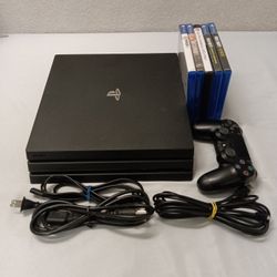 PS4 Pro 1tb & Games