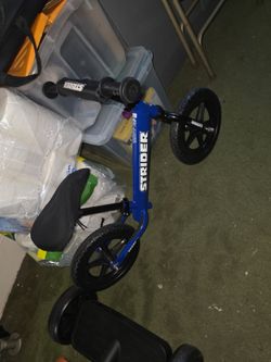 Strider Balance Bike Blue