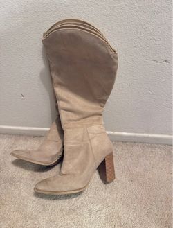 Tall Heeled Knee-High Boots